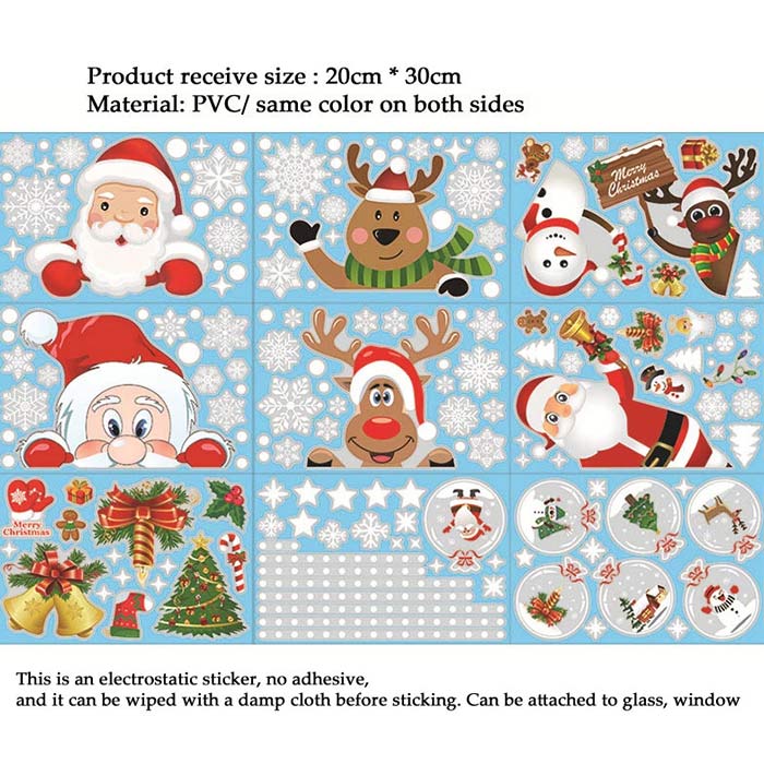 Christmas Window Stickers WindowStickers (97 pcs) - Image 5