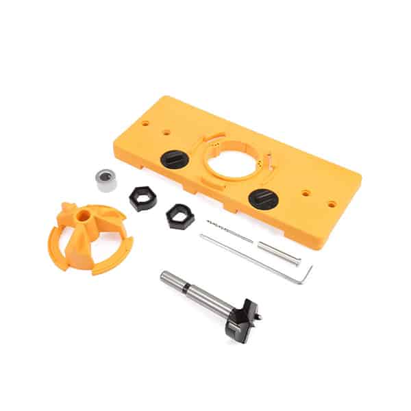 WoodWork, 7-piece Hinge Installation Tool Set (35 mm)