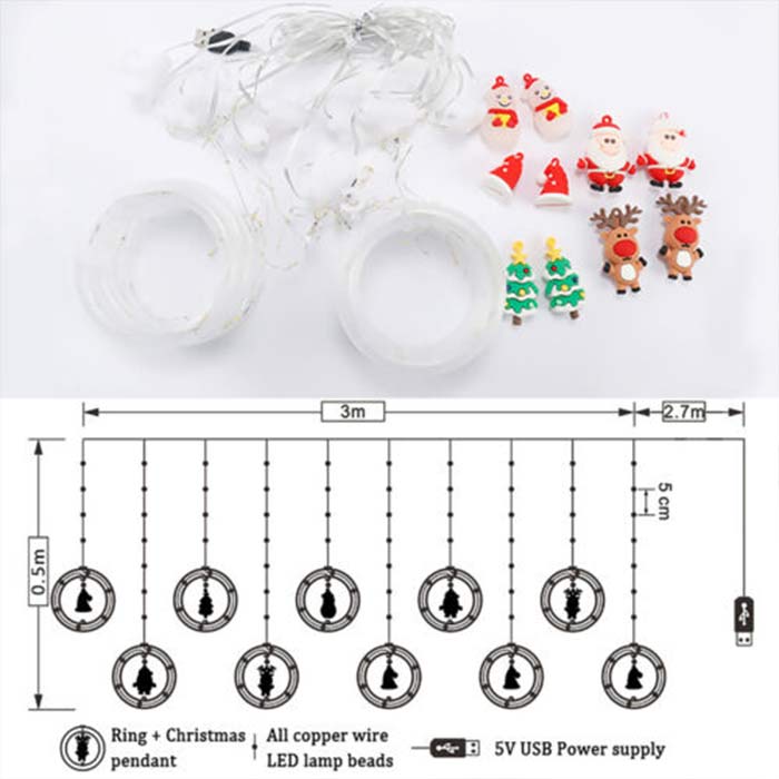 XmasRings, Christmas decorations - Image 10