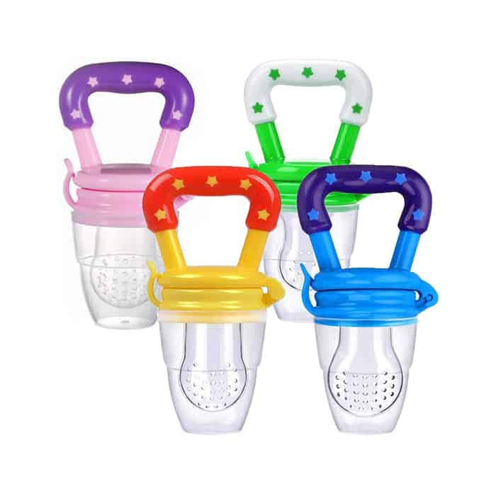 Yummi, an innovative pacifier for getting used to dense foods and learning about flavours (2 pcs.)