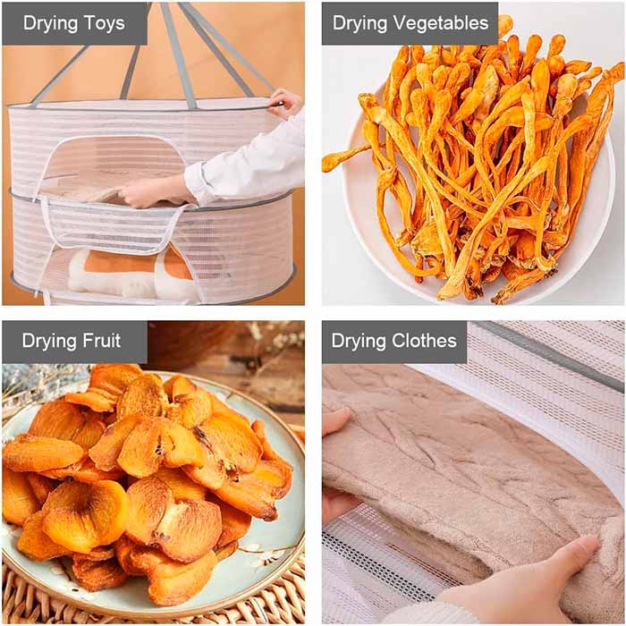 ZipBasket, foldable food drying rack - Image 7